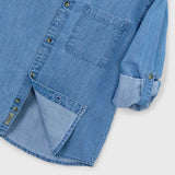 Mayoral Boys l/s Denim Shirt ~ Medium Wash