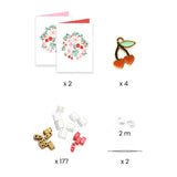 Djeco Friendship Bracelet Kit ~ Tila & Cherries