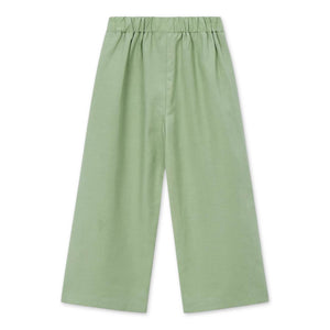 Mayoral Girls Flowy Sailor Pants 7-12 ~ Moss