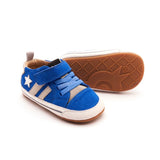 Old Soles Wos Baby Sneaker ~ Neon Blue Suede