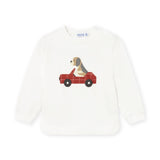Mayoral Baby Boy Sweatshirt, Pants & Puffer Vest Set ~ Orange