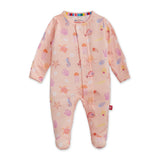 Magnetic Me Modal Footie ~ Deep Chic Pink