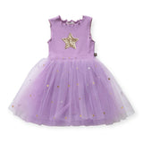 Petite Hailey Anna Star Tutu Dress ~ Lavender
