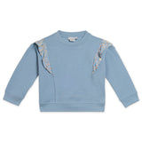 Stella McCartney Girls Tracksuit w/ Star Print Ruffles Set ~ Blue