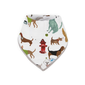 Little Unicorn Cotton & Muslin Bandana Bib 4 Pack ~ Woof