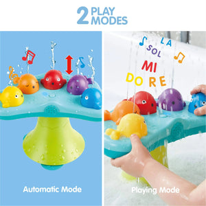 Hape Musical Whale Fountain Bath Toy