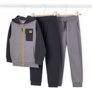 Mayoral Boys 3 Piece Tracksuit ~ Grey
