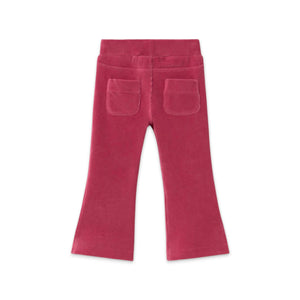 Mayoral Baby Girl Ribbed Velour Flare Leggings ~ Petal