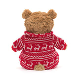 Jellycat Bartholomew Bear Winter Pajamas