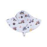 Angel Dear Wide Brim Muslin Sunhat ~ Crayon Construction