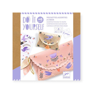 Djeco Sweet Fashionista DIY Pouches