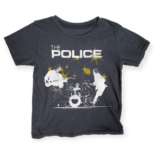 Rowdy Sprout The Police s/s Tee ~ Vintage Black