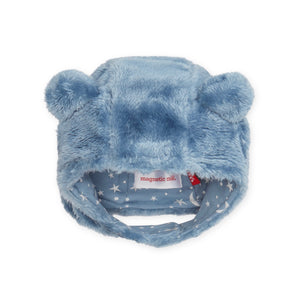 Magnetic Me Minky Bear Hat ~ Winter Sky