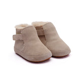 Old Soles Apres Bub Fur Lined Bootie ~ Sand Suede