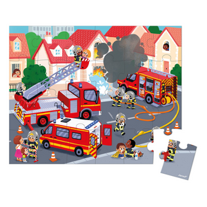 Janod 24 pc Puzzle ~ Fireman