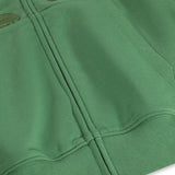 Molo Marley Zip Hoodie & Amil Sweatshorts Set ~ Groovy Green