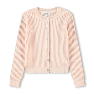 Molo Gloria Knit Cardigan 7-12 ~ Cloud Pink