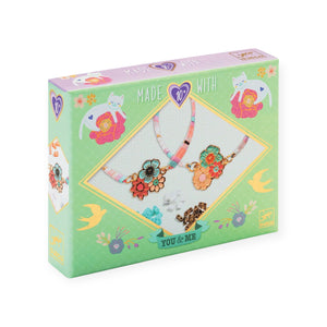 Djeco Friendship Bracelet Kit ~ Flowers