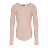 Molo Rochelle l/s Ribbed Top 7-12 ~ Petal Blush