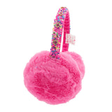 Bari Lynn Sprinkle Earmuffs ~ Fuchsia