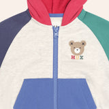 Huxbaby Colorblock Raglan Hoodie & Sweatpants Set ~ Multi