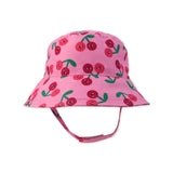 Zoocchini Baby/Toddler Printed Bucket Hat ~ Cherry