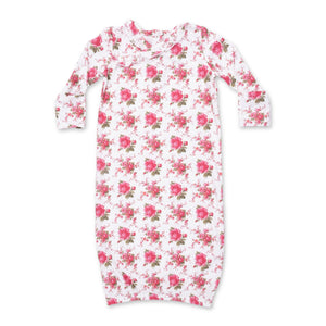 Angel Dear Kimono Gown & Knot Headband Set ~ Elegant Roses