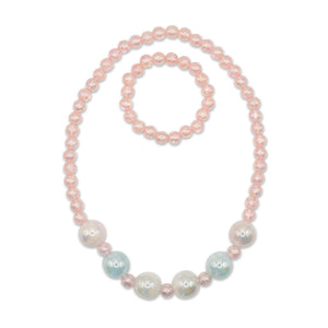 Milk x Soda Bubble Ball Necklace & Bracelet Set