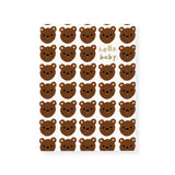 Carolyn Suzuki Kuma Baby Card