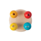 PlanToys Bell Rattle ~ Multi