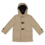 Mayoral Boys Hooded Toggle Coat ~ Cinnamon