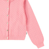 Molo Georgina Knit Cardigan ~ Pink Lemonade