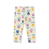 Mayoral Baby Girl 3D Flower Top & Printed Leggings Set ~ Lilac
