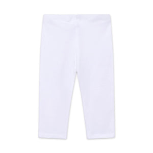 Mayoral Girls Basic Capri Leggings 7-12 ~ White