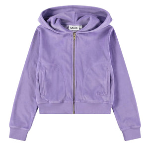 Molo Milla Zip Hoodie & Adoria Sweatpants Set ~ Violette