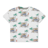 Babyface Boys Surf Shop Print s/s T-Shirt ~ Cloud