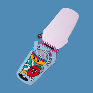 Omy Sticker By Number Book ~ Bubble Tea