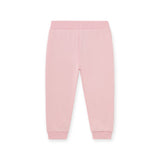 Mayoral Baby Girl Dogs Printed Sweatshirt, Joggers & Fuzzy Vest Set ~ Rose