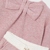 Mayoral Girls Knit Sweater & Wide Leg Pants Set ~ Makeup