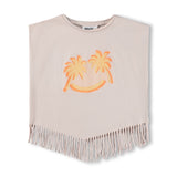 Molo Rassita Sleeveless Top w/ Fringe ~ Sun Palms