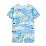 Molo Baby Neka s/s Swimsuit ~ Rainbow Sea