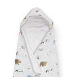 Little Unicorn Hooded Towel ~ Party Animals