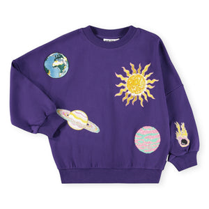 Molo Marika Sweatshirt 7-12 ~ Sparkle Space