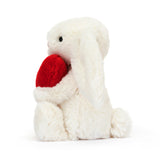 Jellycat Bashful Red Love Heart Bunny