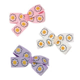 Petite Hailey Daisy Bow Clip