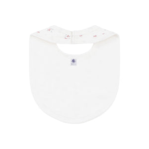 Petit Bateau Floral Print Bib ~ Pink Multi