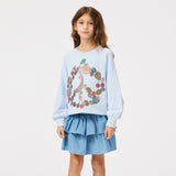 Molo Marilee Sweatshirt 7-12 ~ Glitter Fruits