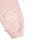 Molo Baby Disc Sweatshirt & Simeon Sweatpants Set ~ Petal Blush