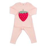 Oh Baby! Strawberry 2pc Set ~ Pale Pink