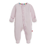 Magnetic Me Modal Ruffle Footie ~ Grape Ice